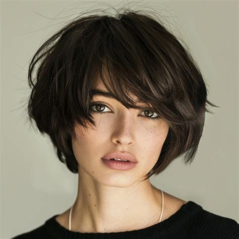 stufen bob kurz|27 Freche Kurzstufige Bob Frisuren mit Fransigem Finish.